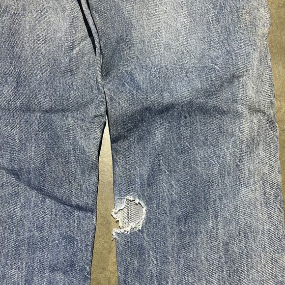 Vintage 80s Levi's 505xx Blue Regular Fit Jeans 30x32 - Picture 4 of 5